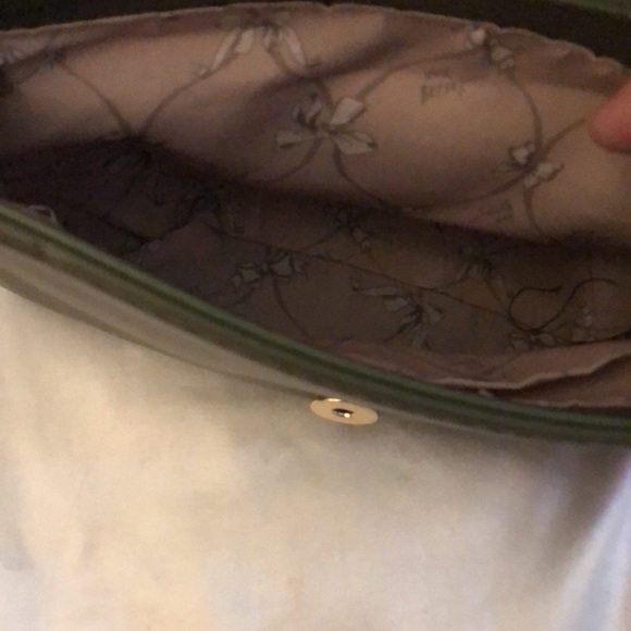 Betsey Johnson Quilted Star Crossbody Or Shoulder Bag Olive Green NWT - Picture 15 of 16